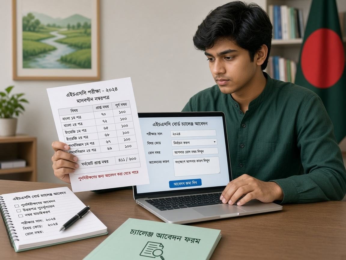 HSC Result 2026 board challenge recheck application guide