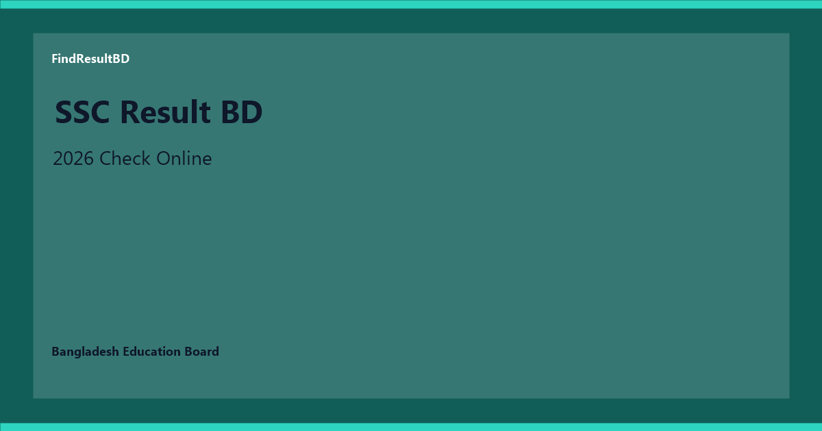 SSC Result BD 2026 Bangladesh online check portal guide
