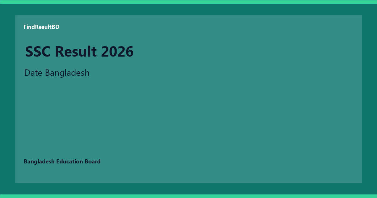 SSC Result 2026 date Bangladesh schedule update