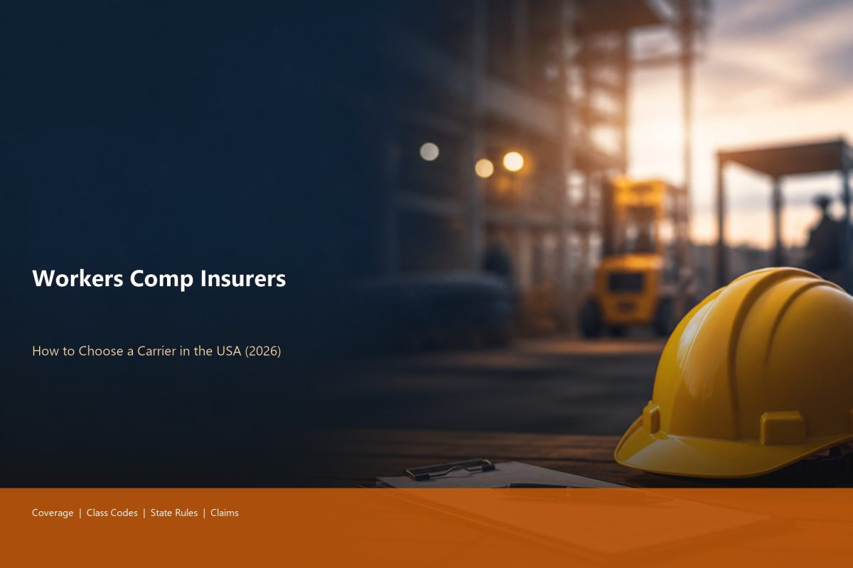 Workers comp insurers USA guide cover for employers