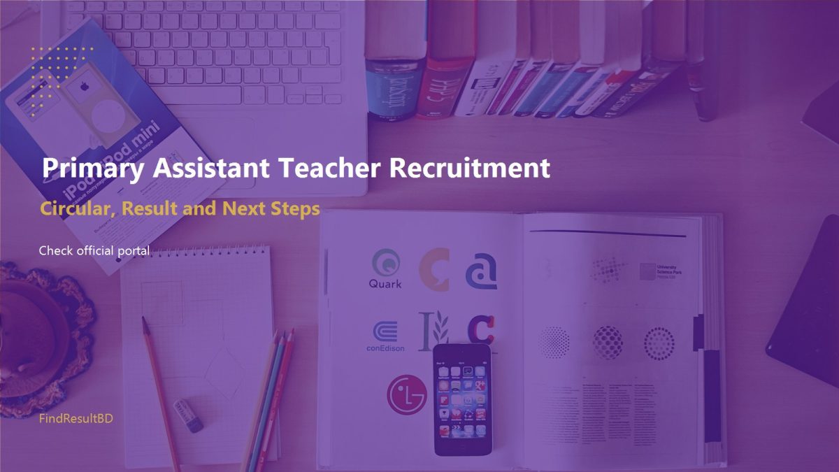 Primary Assistant Teacher Recruitment: Circular, Result and Next Steps cover – FindResultBD