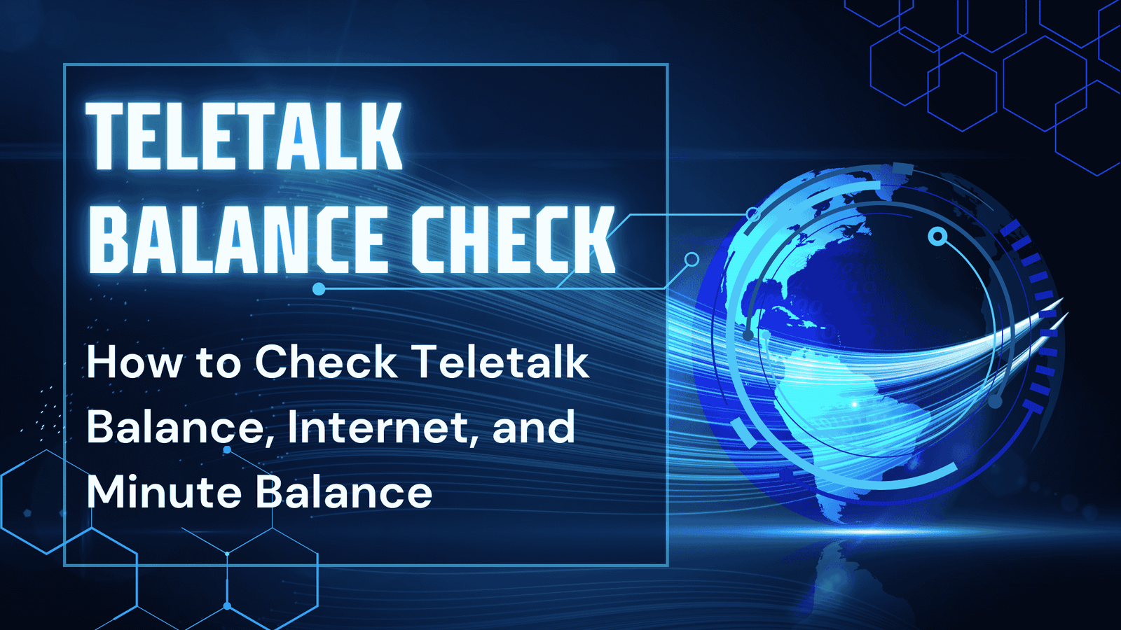 How teletalk balance check, Internet Balance and Minutes