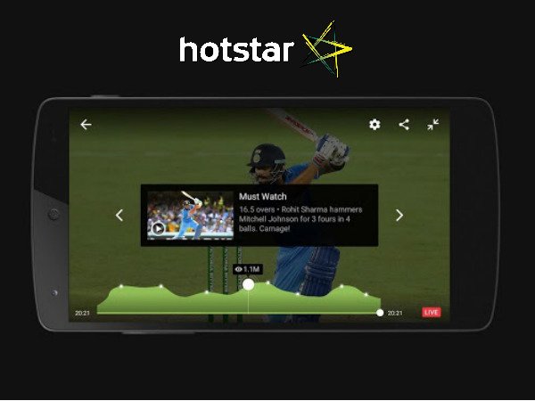 Watch live cricket