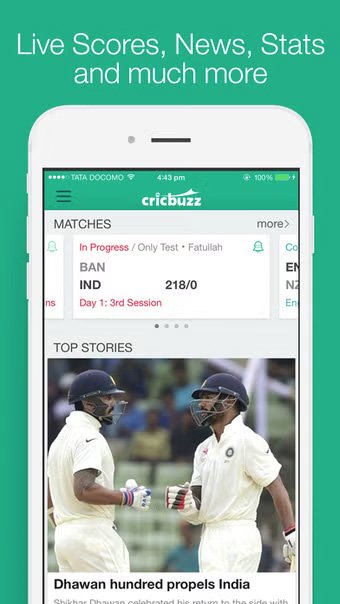 live cricket watching app