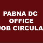 Pabna DC Office Job Circular